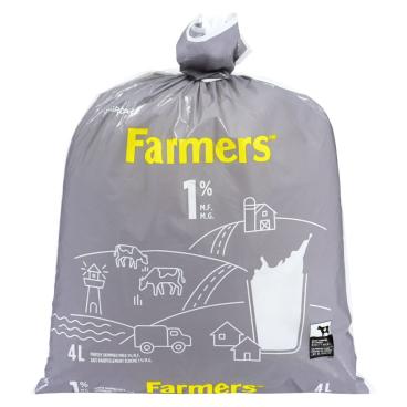 Farmers Partly Skimmed Milk 1% M.F. 4L