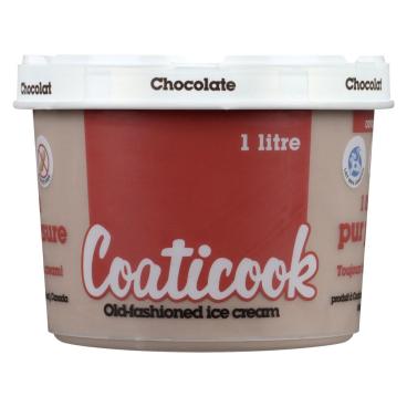 Coaticook Chocolate Old Fashioned Ice Cream 1L