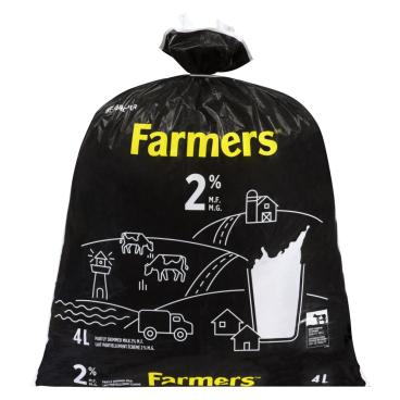 Farmers Partly Skimmed Milk 2% M.F. 4L