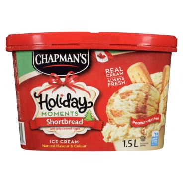 Chapman's Holiday Moments Shortbread Ice Cream 1.5L