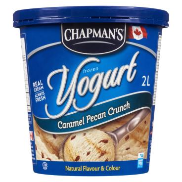 Chapman's Caramel Pecan Crunch Frozen Yogurt 2L