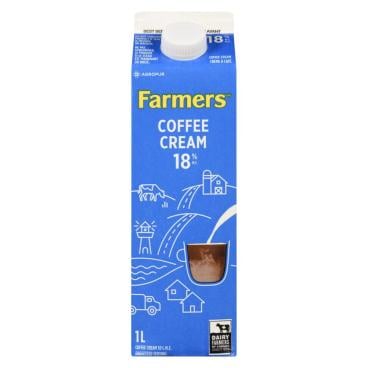 Farmers Coffee Cream 18% M.F. 1L