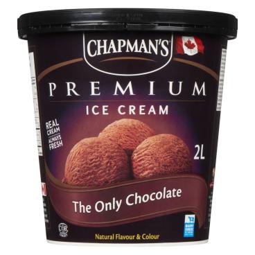 Chapman's The Only Chocolate Premium Ice Cream 2L