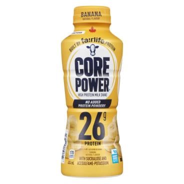 Core Power Banana Milkshake 1% M.F. 414ml