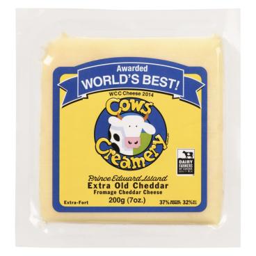 Cows Creamery Extra Old White Cheddar 200g