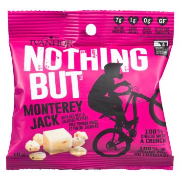 Ivanhoe Nothing But Monterey Jack Red Bell & Jalapeño Peppers 18g