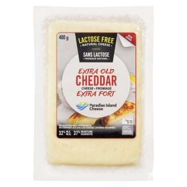 Paradise Island Cheese Lactose Free Extra Old Cheddar 400g