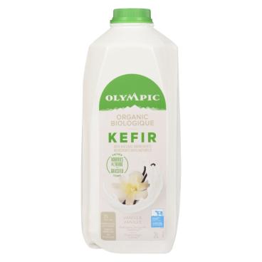 Olympic Organic Probiotic Grassfed Vanilla Kefir 1% M.F. 2L