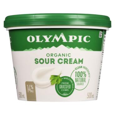 Olympic Organic Sour Cream 14% M.F. 500ml