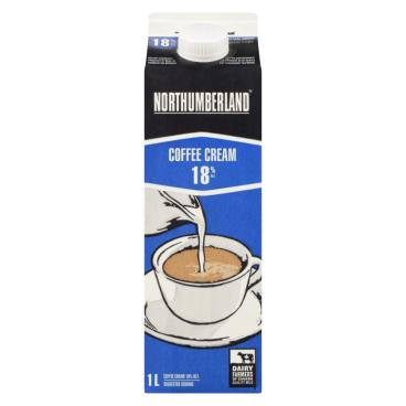 Northumberland Coffee Cream 18% M.F. 1L