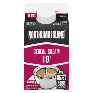 Northumberland Cereal Cream 10% M.F. 473ml
