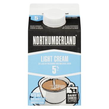 Northumberland Light Cream 5% M.F. 473ml