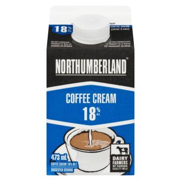 Northumberland Coffee Cream 18% M.F. 473ml