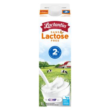 Lactantia Lactose Free Partly Skimmed Milk 2% M.F. 1L
