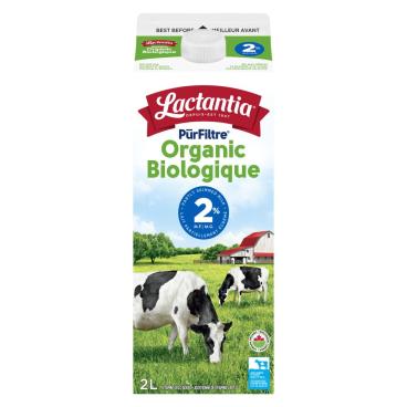 Lactantia Organic Partly Skimmed Milk 2% M.F. 2L