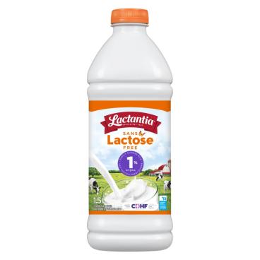 Lactantia Lactose Free Partly Skimmed Milk 1% M.F. 1.5L
