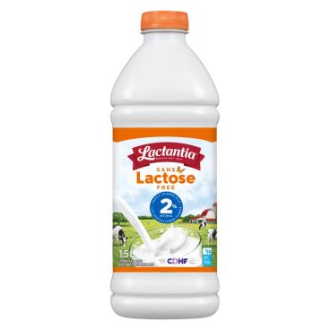 Lactantia Lactose Free Partly Skimmed Milk 2% M.F. 1.5L