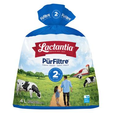 Lactantia Partly Skimmed Milk 2% M.F. 4L