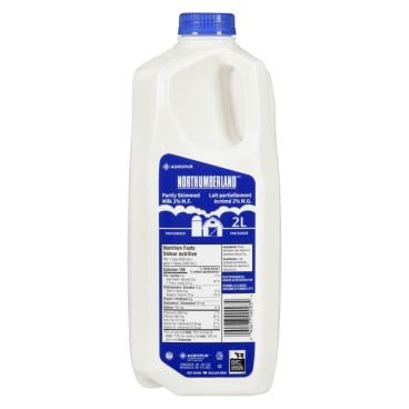 Northumberland Partly Skimmed Milk 2% M.F. 2L