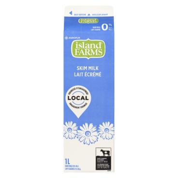 Island Farms Skim Milk 0% M.F. 1L