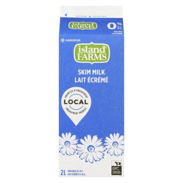 Island Farms Skim Milk 0% M.F. 2L