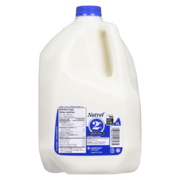 Natrel Partly Skimmed Milk 2% M.F. 4L