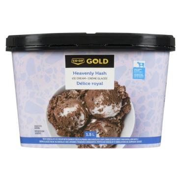 CO-OP Gold Heavenly Hash Ice Cream 1.5L