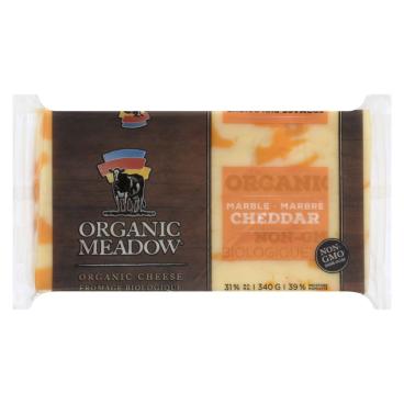 Organic Meadow Organic Marble Cheedar 340g