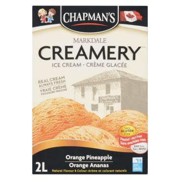 Chapman's Orange Pineapple Ice Cream 2L