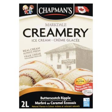 Chapman's Butterscotch Ripple Ice Cream 2L