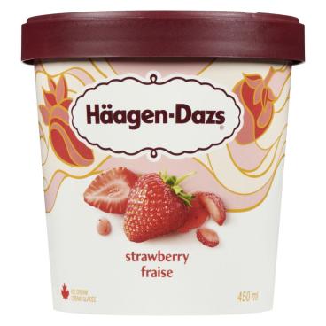 Häagen-Dazs Strawberry Ice Cream 450ml