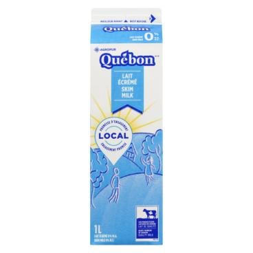 Québon Skim Milk 0% M.F. 1L