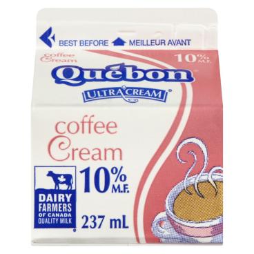 Québon Coffee Cream 10% M.F. 237ml