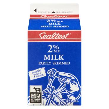Sealtest Partly Skimmed Milk 2% M.F. 473ml