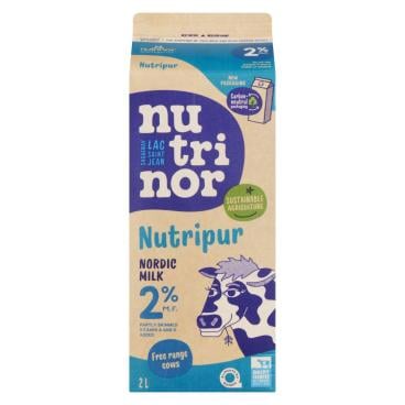 Nutrinor Nutripur Nordic Partly Skimmed Milk 2% M.F. 2L