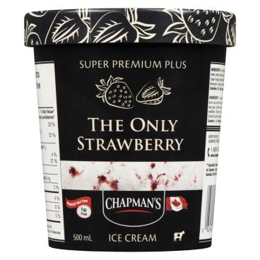 Chapman's The Only Strawberry Super Premium Plus Ice Cream 500ml