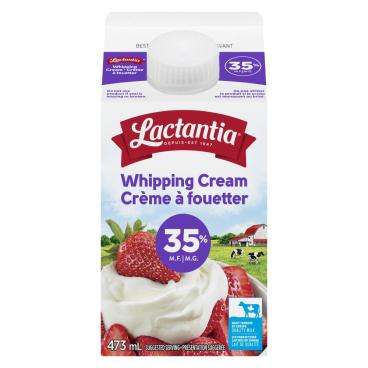 Lactantia Whipping Cream 35% M.F. 473ml