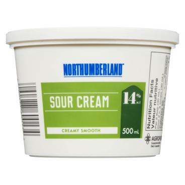 Northumberland Sour Cream 14% M.F. 500ml