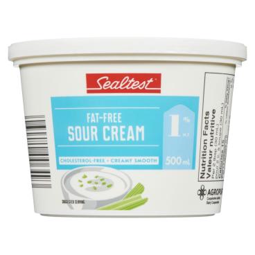 Sealtest By Natrel Sour Cream 1% M.F. 500ml