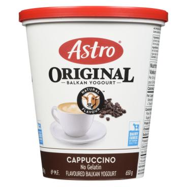 Astro Cappuccino Balkan Yogourt 6% M.F. 650g