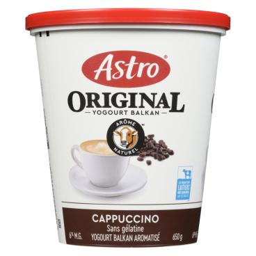 Astro Yogourt balkan cappuccino 6% M.G. 650g