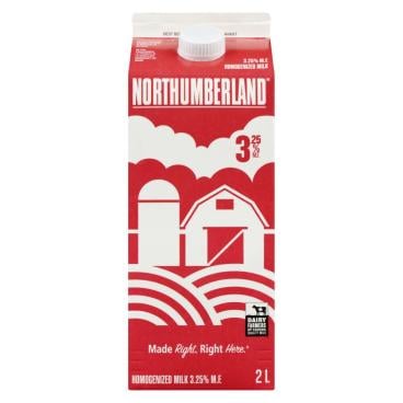 Northumberland Homogenized Milk 3.25% M.F. 2L
