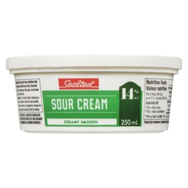 Sealtest By Natrel Sour Cream 14% M.F. 250ml