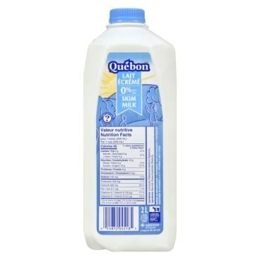Québon Skim Milk 0% M.F. 2L