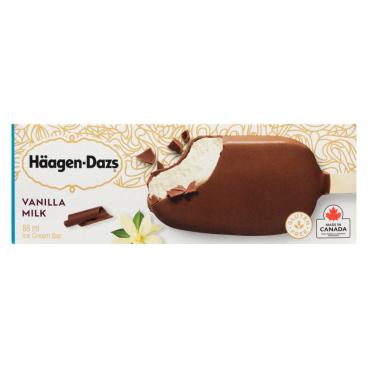 Häagen-Dazs Vanilla & Chocolate Milk Ice Cream Bars 88ml