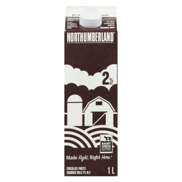 Northumberland Partly Skimmed Chocolate Milk 2% M.F. 1L