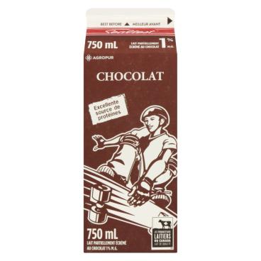 Sealtest Partly Skimmed Chocolate Milk 1% M.F. 750ml