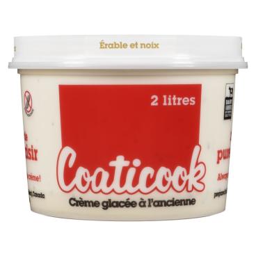 Coaticook Maple Walnut Old Fashioned Ice Cream 2L