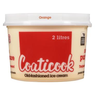 Coaticook Orange Old Fashioned Ice Cream 2L