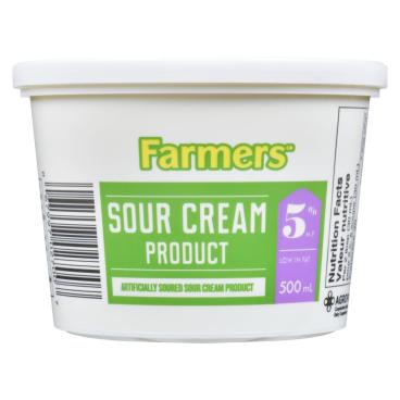 Farmers Sour Cream 5% M.F. 500ml